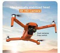 2021 nowy dron GPS 4k profesjonalne 8K kamera HD 2-osiowy Gimbal Anti-Shake fotografii lotniczej bezszczotkowy składany Quadcopter 1.2km 5